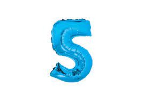GLOBO 14 NUMERO CELESTE 5