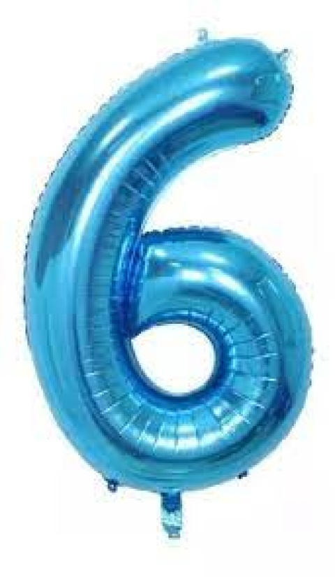 GLOBO 14 NUMERO CELESTE 6