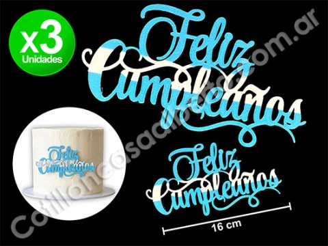 APLIQUE FELIZ CUMPLE ARGENTINA
