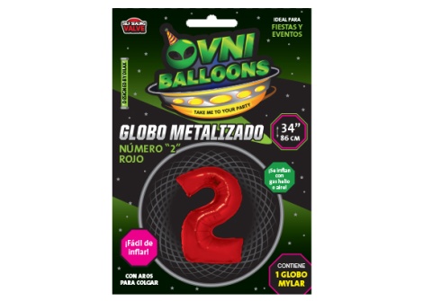 GLOBO 34 NUMERO ROJO 2