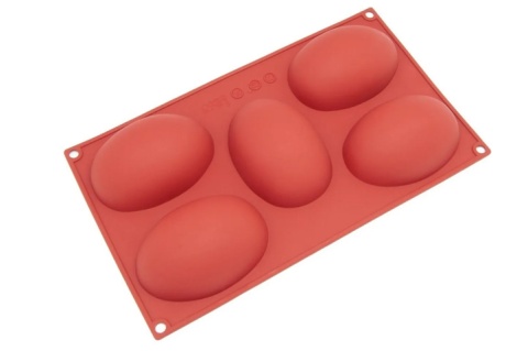 MOLDE SIL HUEVOS 5C LISO