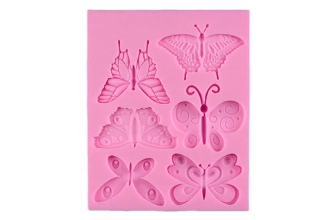 MOLDE SIL MARIPOSA 6C