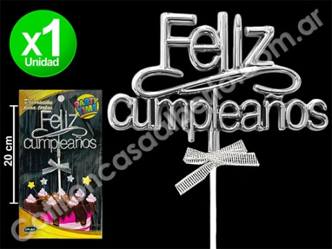 PINCHE F/CUMPLE PLATA P.TIME
