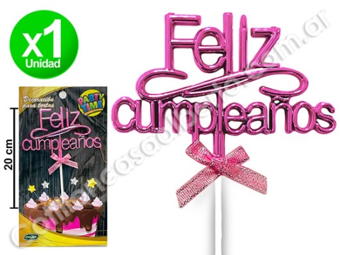 PINCHE F/CUMPLE CELESTE P.TIME