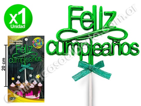 PINCHE F/CUMPLE VERDE P.TIME