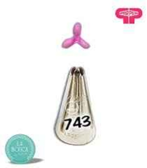 PICO CH. RIZADO CURVO PARPEN 743
