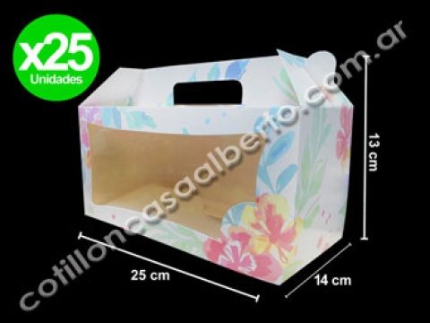 CAJA MULTIUSO MALETIN CON VISOR FLOREADA