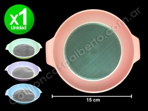 TAMIZADOR Nº15 C/MALLA PLASTICA