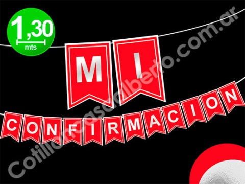 BANDERIN STAMPING MI CONFIRMACION PT