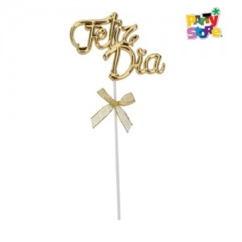PINCHE FELIZ DIA DORADO