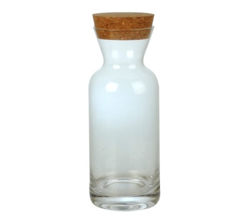JARRA 500ML CON TAPA DE CORCHO