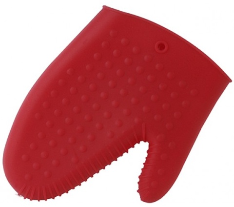 GUANTE SILICONA ROJO