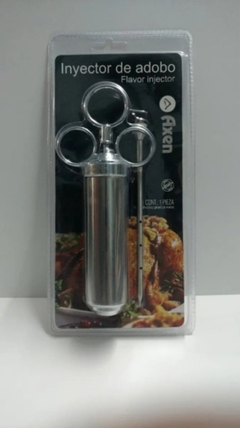 INYECTOR JERINGA DE ADOBO ACERO