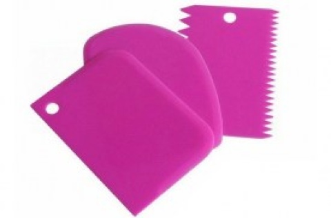 SET ESPATULA P/DECORAR O AMASAR
