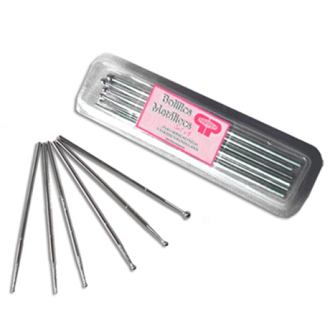SET MINI BOLILLOS METALICOS