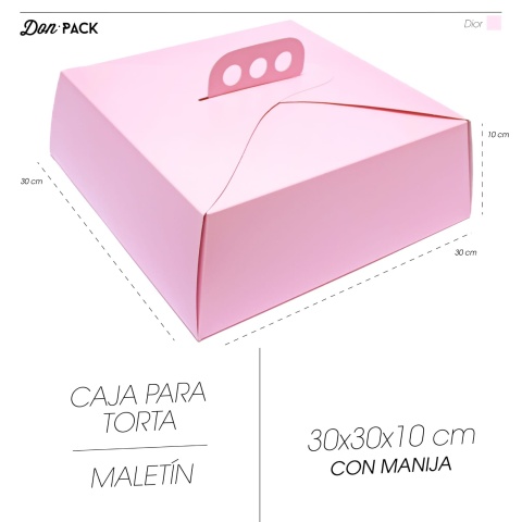 CAJA P/TORTA (29X29X15-30X30X10-25X25X15-27X27X10)