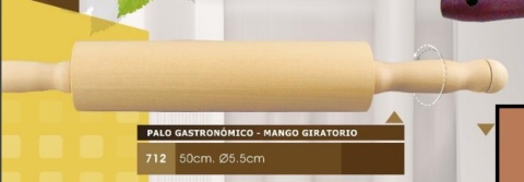 PALOTE GASTRONOMICO 5.5 DIAM.  M/GIRATORIO 50CM