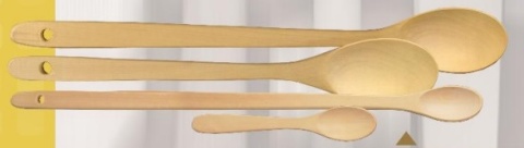 CUCHARA M/PLANO CLERICOT/JUGO 35CM