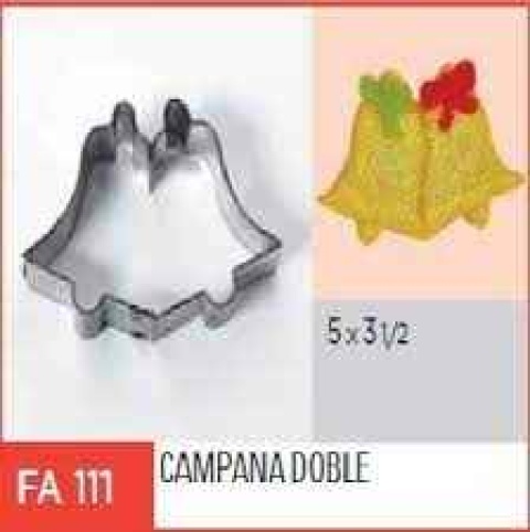 CORTANTE MET CAMPANA DOBLE