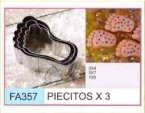 CORTANTE MET PIECITO X 3