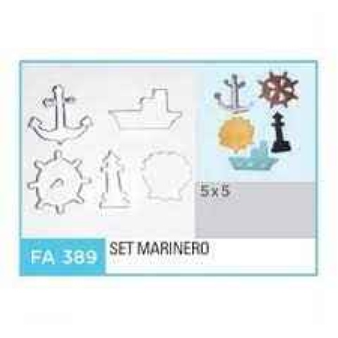 CORTANTE MET SET DE MARINERO X 5