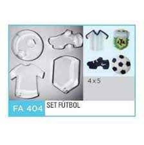 CORTANTE MET PELOTA FUTBOL SET