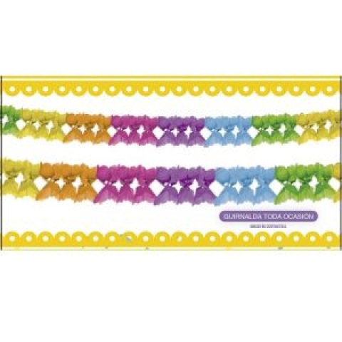 GUIRNALDA MULTICOLOR MOñOS