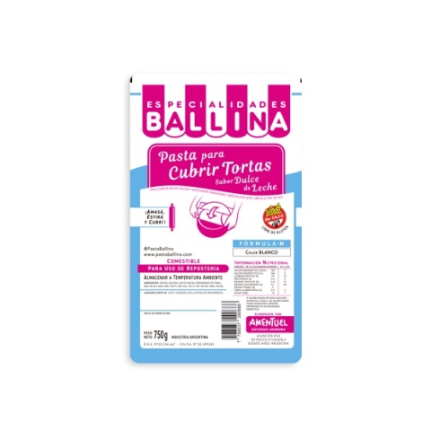 PASTA P/TORTA FORMULA H S/DL X 500GR