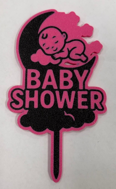 PINCHE 3D BABY SHOWER ROS/CEL 2