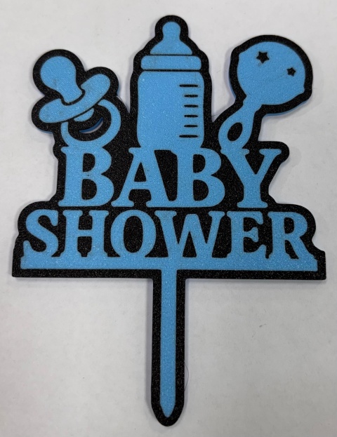 PINCHE 3D BABY SHOWER ROS/CEL 3
