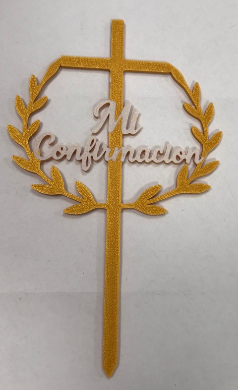 PINCHE 3D MI CONFIRMACION CRUZ