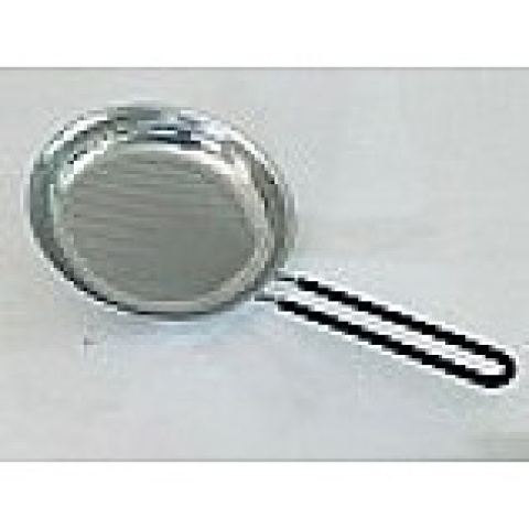 COLADOR 16CM PERF C/MANGO SILIC NEGRO