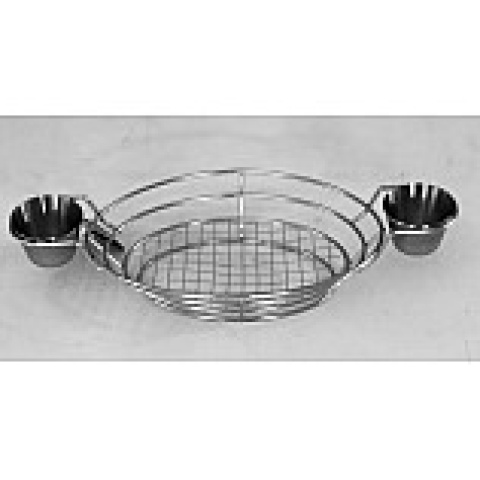 CANASTA ACERO 24X17X7 CM