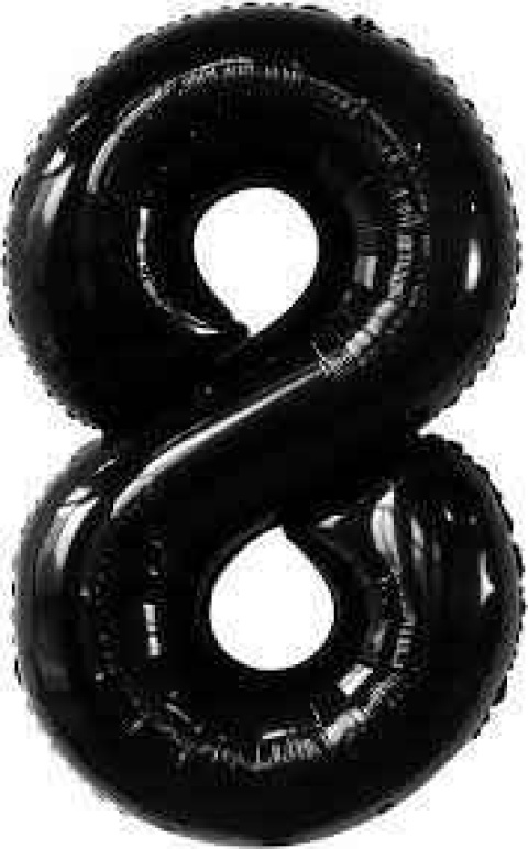 GLOBO 16 Nº8 NEGRO