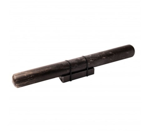 PALOTE DE AMASAR MARMOL NEGRO CON BASE