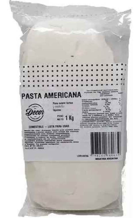 PASTA AMERICANA BLANCA X 1 KG
