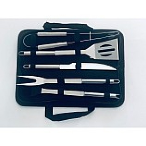 SET ASADOR 5 PIEZAS CON ESTUCHE
