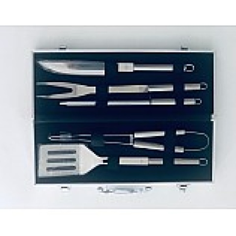 SET ASADOR 5 PIEZAS CON ESTUCHE METAL