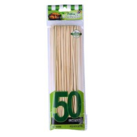 PALITO BROCHETTE 20CM X 50 UNI VERDE