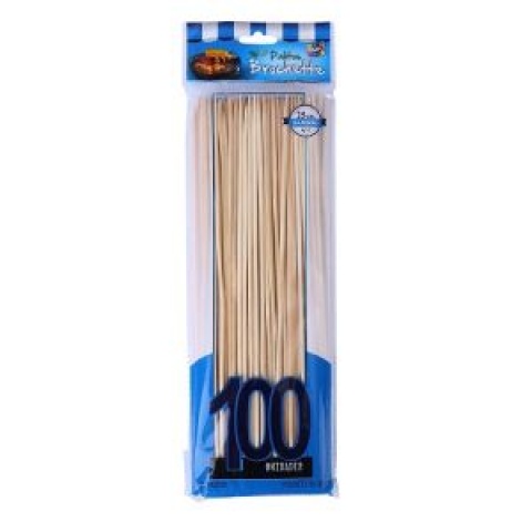 PALITO BROCHETTE 25CM X 100 UNI. AZUL