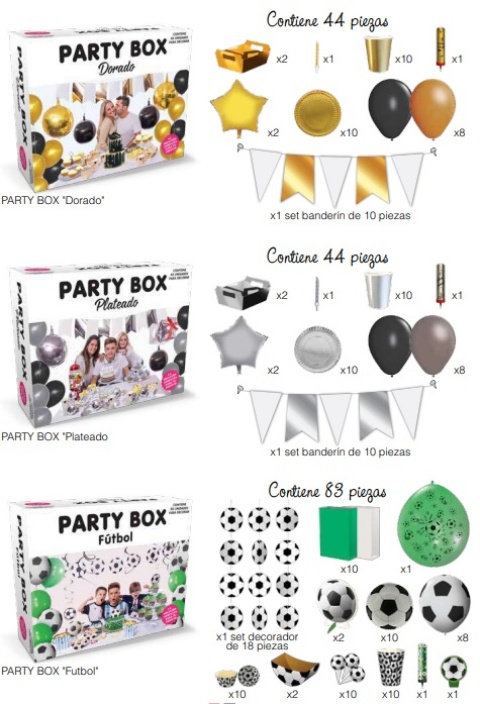 PARTY BOX FUTBOL 83P.
