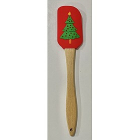 ESPATULA SIL 25.5CM ARBOL NAVIDAD