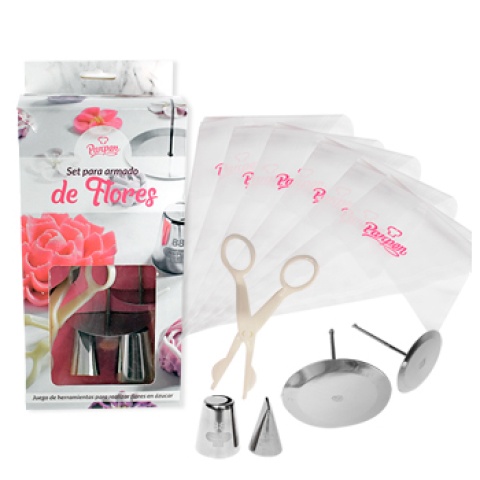 SET PARA ARMADO DE FLORES