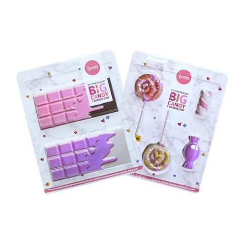 SET PLACAS BIG CANDY