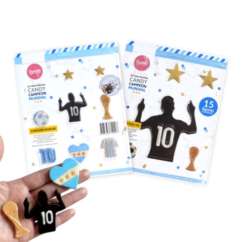 SET PLACAS CANDY MUNDIAL