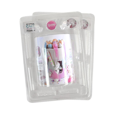 SET PLACAS CAKE SORPRESA CHICA 15X20