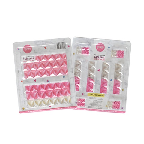 SET PLACAS TABLETA GEOMETRICA