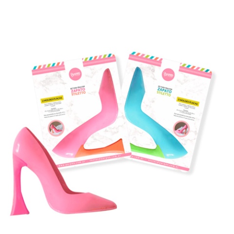 SET PLACAS ZAPATO STILETTO